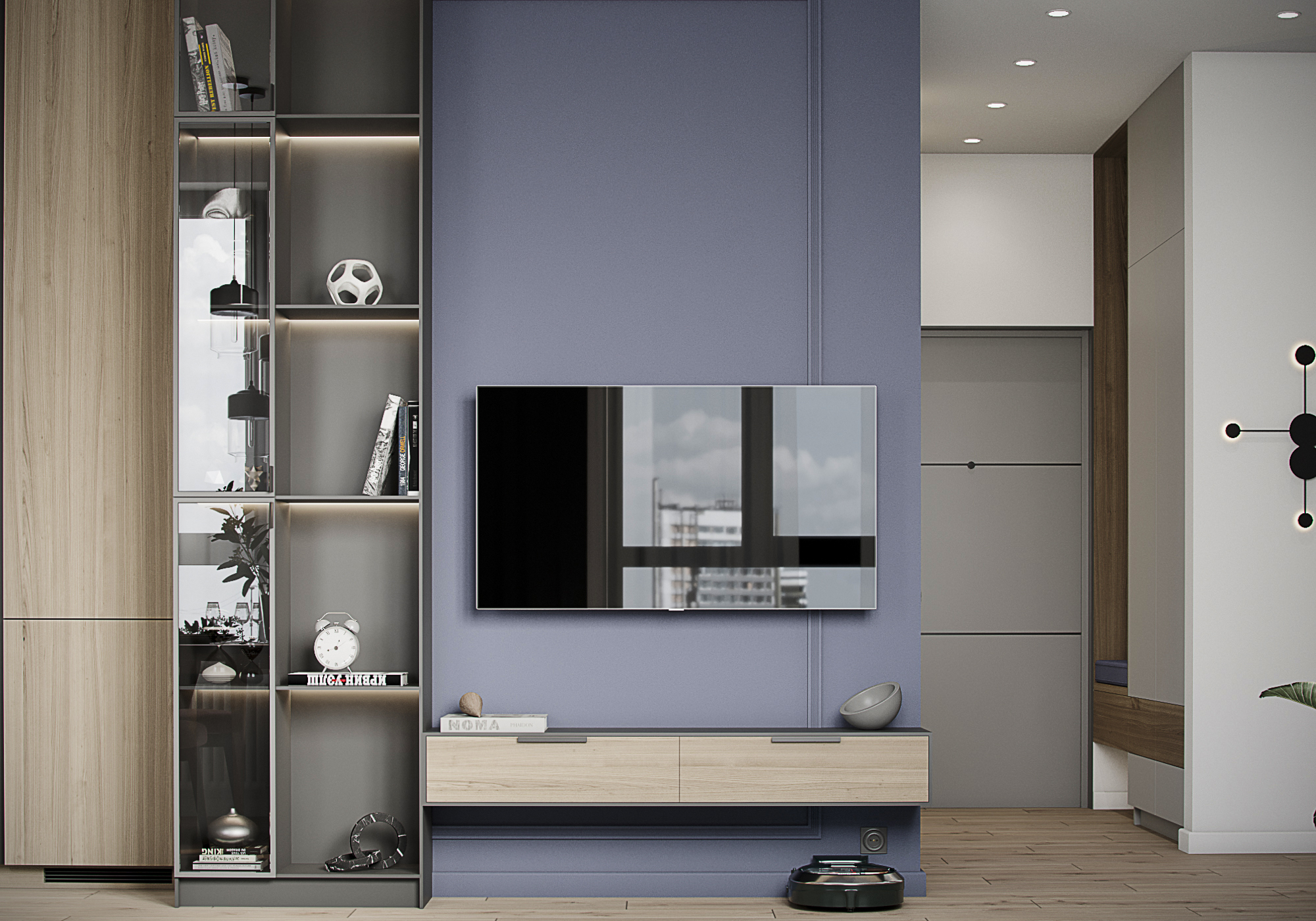 ZHK "Seliger City" 公寓室内设计-8