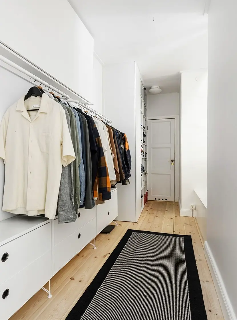 瑞典斯德哥尔摩 54m2 优化一居室，带阁楼卧室和私人花园-11