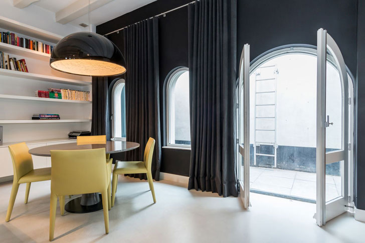 阿姆斯特丹魅力之窗 | 独特拱形窗公寓设计-2