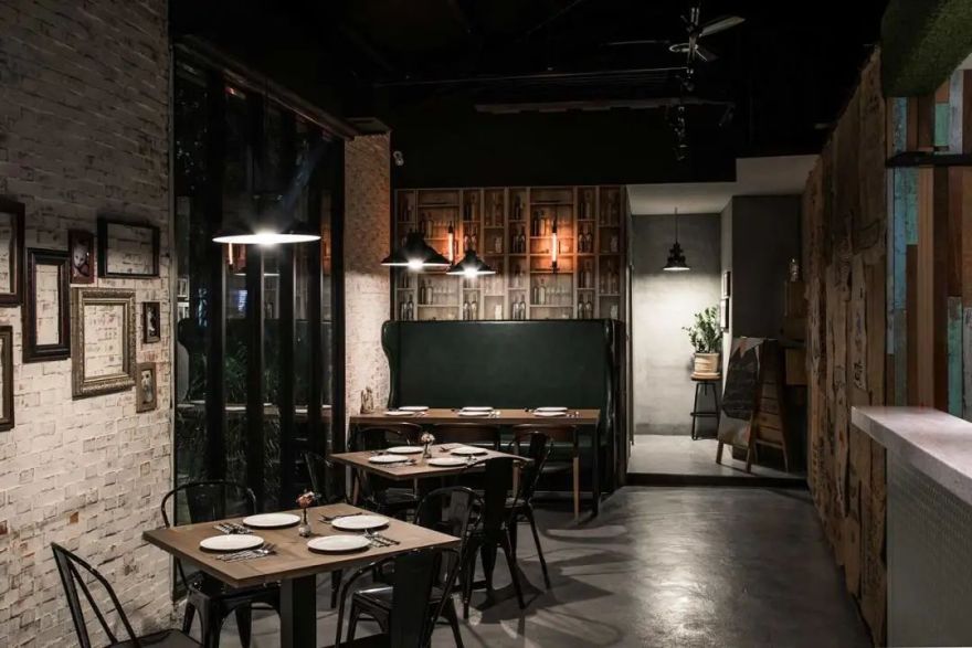 台中 Gatto Bianc 咖啡馆 | 法式复古怀旧风的设计演绎-9