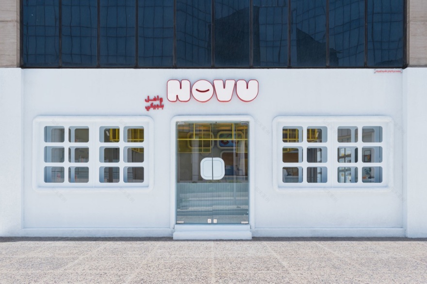 Novu Waffle 华夫饼店丨沙特阿拉伯利雅得丨Masquespacio-11