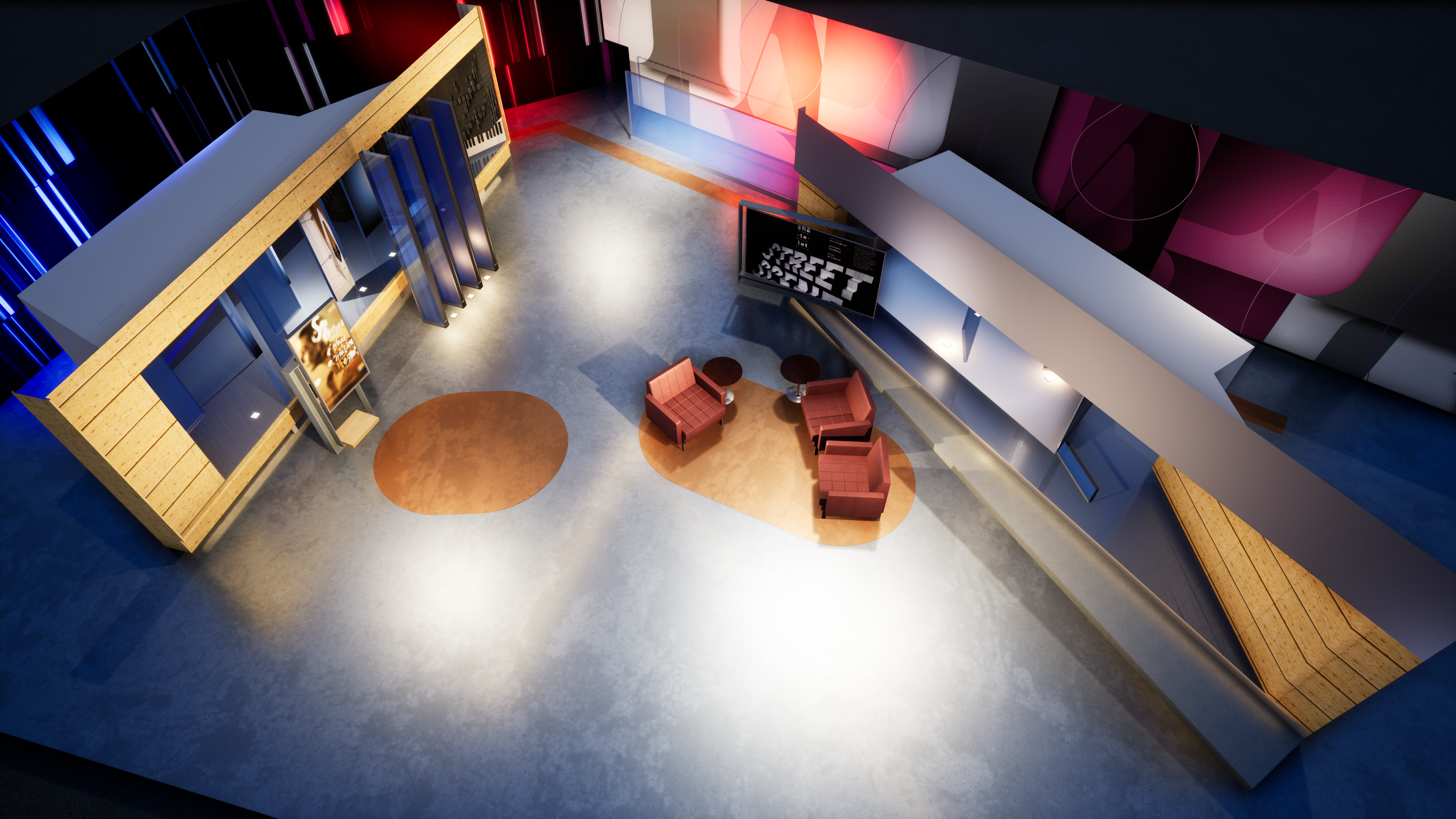 Virtual Set "Cartaz" SIC TV Channel 2016-5