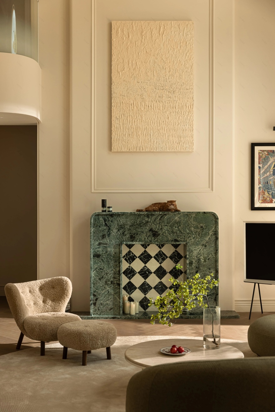 人居紫云庭别墅,天湖花园别墅,午后咖啡馆等多个项目丨中国成都丨成都青艺设计工作室-43