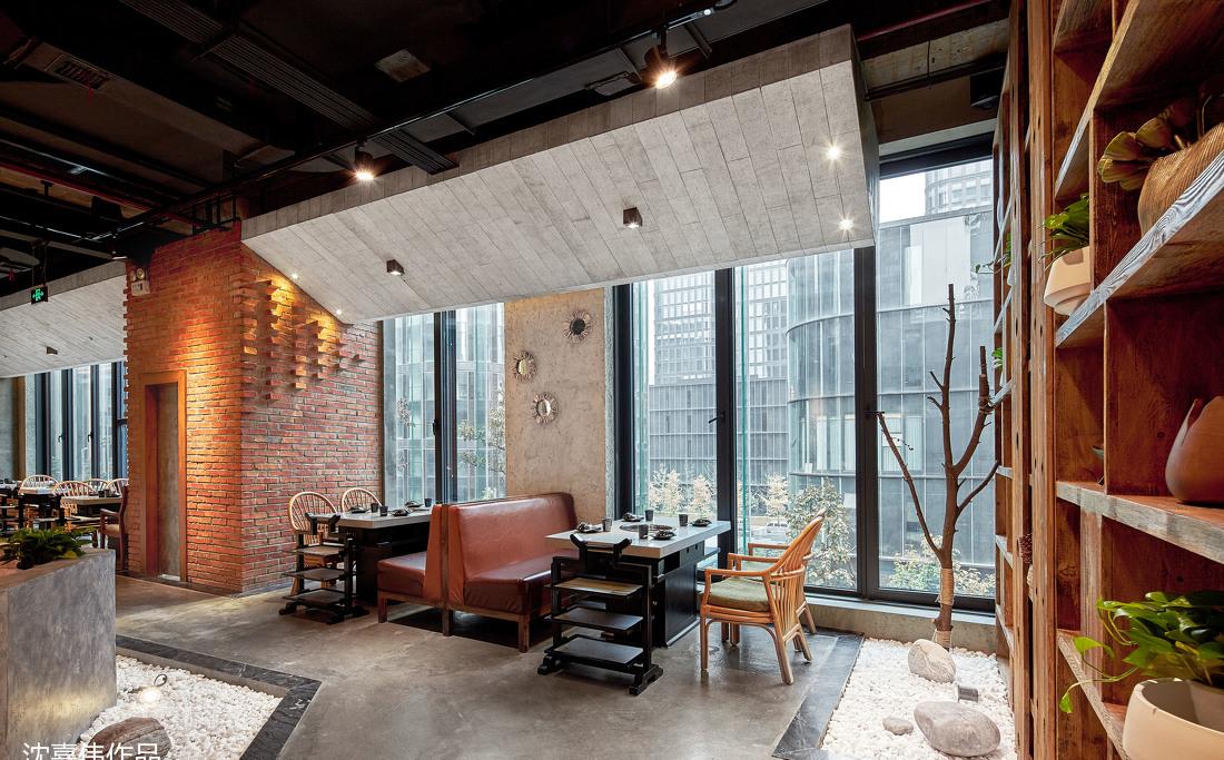 火锅店丨沈嘉伟设计作品—园里火锅-8