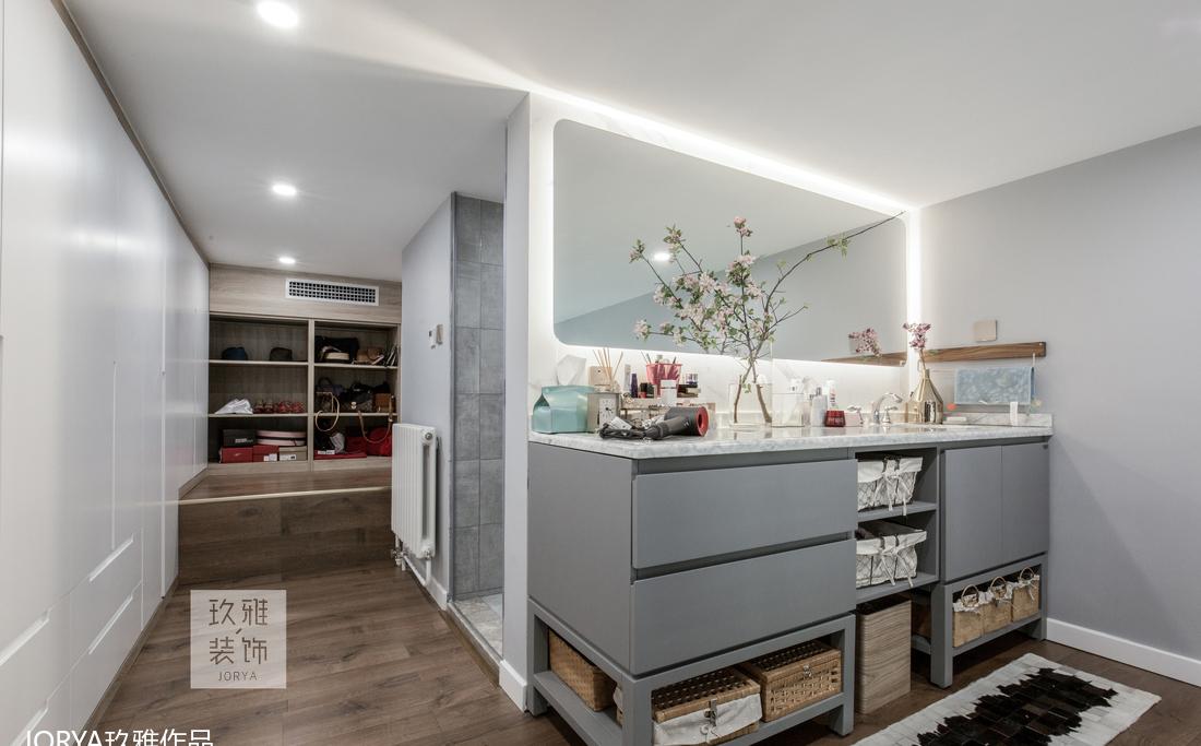 玖雅平层设计,小三居变大两居,空间利用与光线优化-52