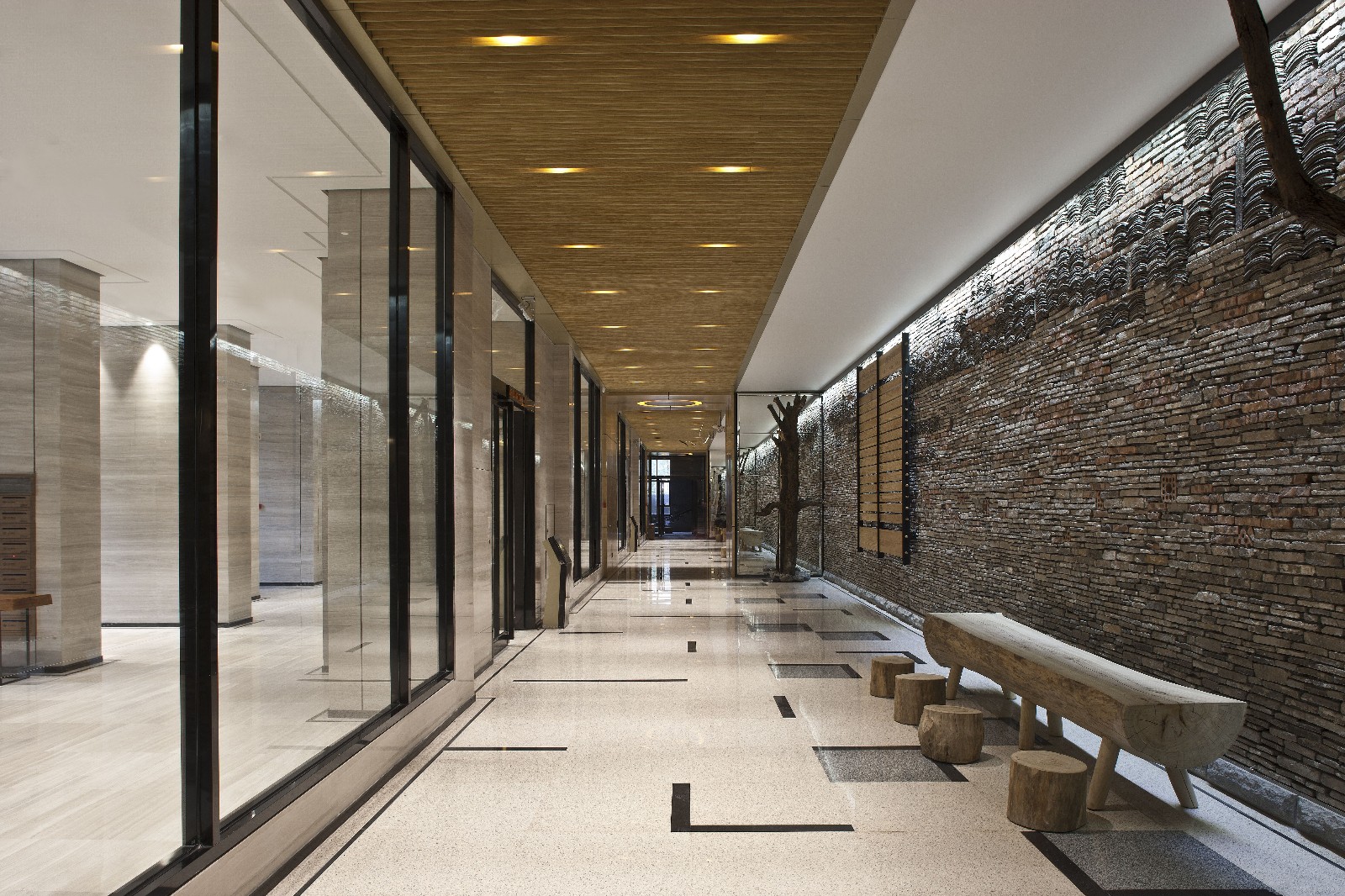 大巧若拙——宁德宝信行政公馆大堂-6