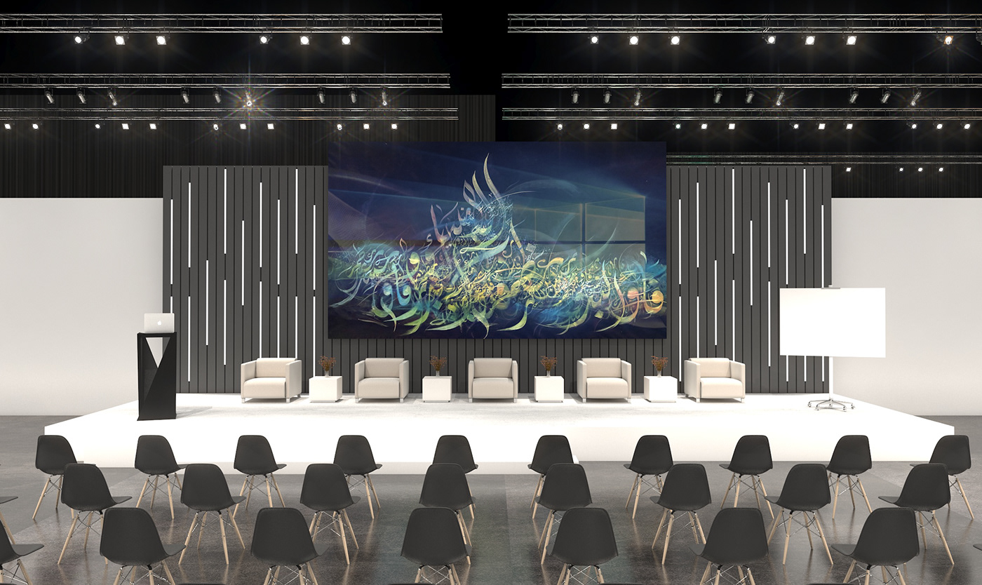 Anastasiya Gushchina丨展厅丨Arabic Language Summit 2021-9