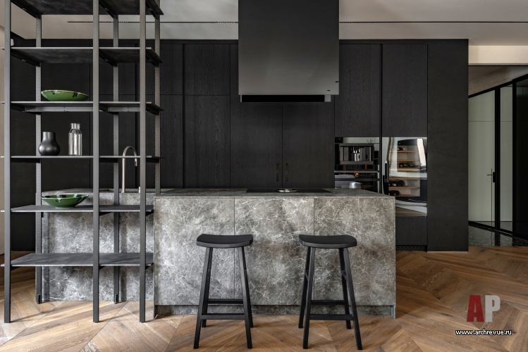 ЖК «Русский дом»四居室公寓室内设计丨俄罗斯圣彼得堡-22