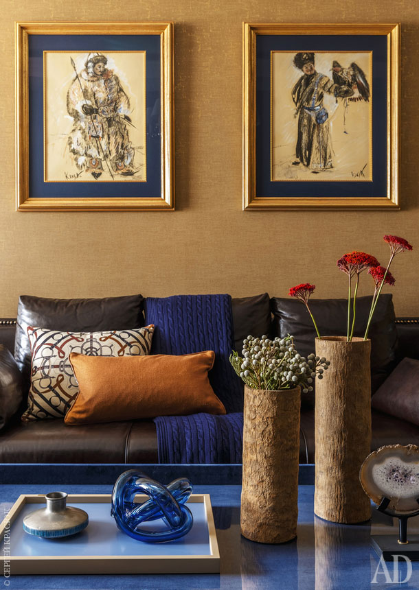 莫斯科秋色豪宅，精致古典内饰-12