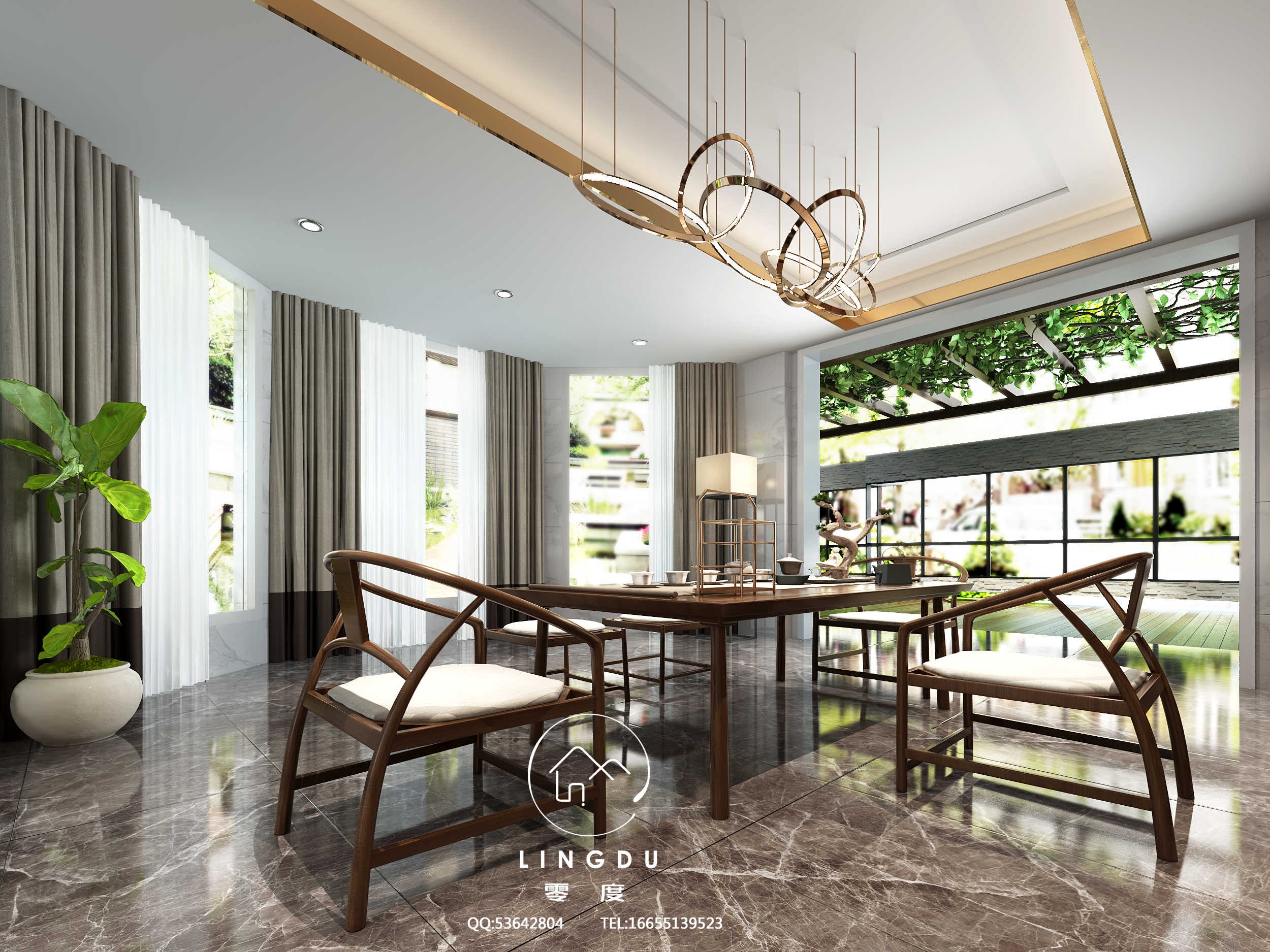 现代轻奢大别墅的零度视觉设计-6