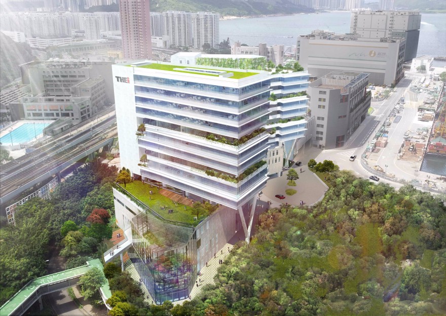 香港创新双塔校园设计-2