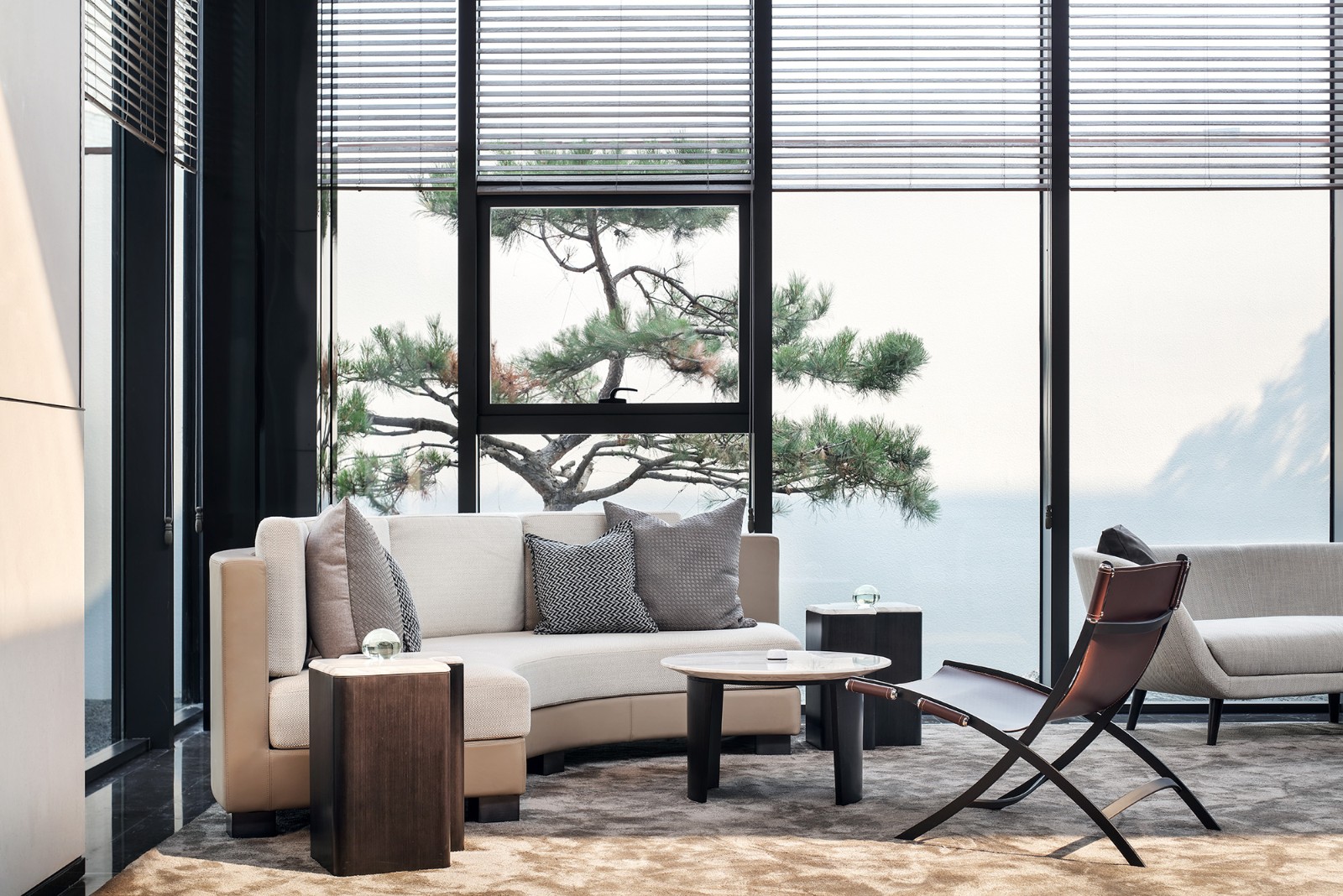 原木 大理石，简约美学馆  深圳31设计-15