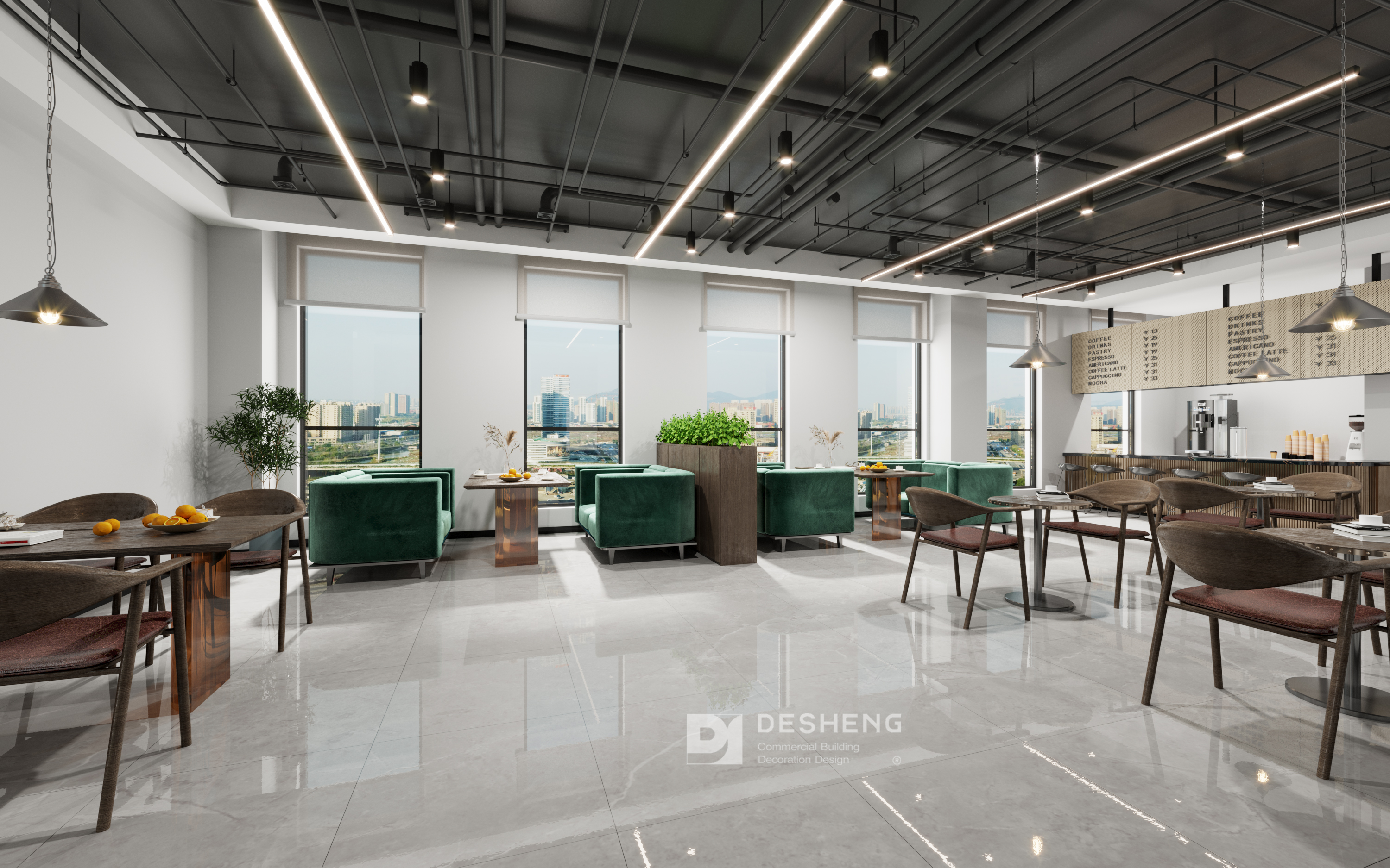 德盛装饰办公装修作品-甄宝实业-7