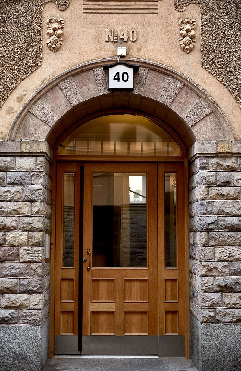 斯德哥尔摩黑白公寓，绿植细节打造舒适空间-30