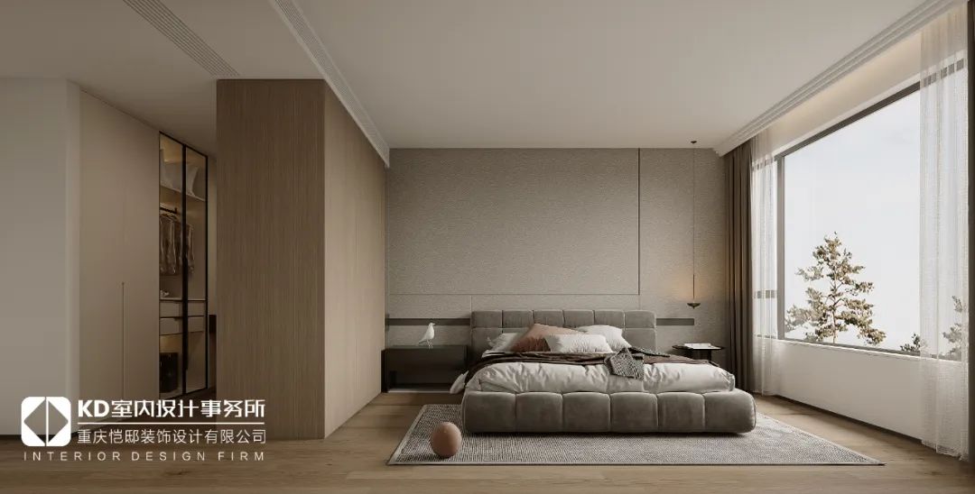 重庆星瀚雅府现代极简风设计丨中国重庆丨KD 室内设计事务所-30