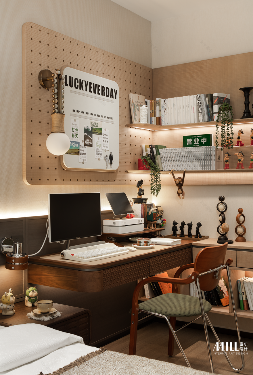 长春万科·翡翠滨江缤纷里106㎡&128㎡样板间丨中国长春丨深圳市蜜尔室内艺术设计有限公司-17