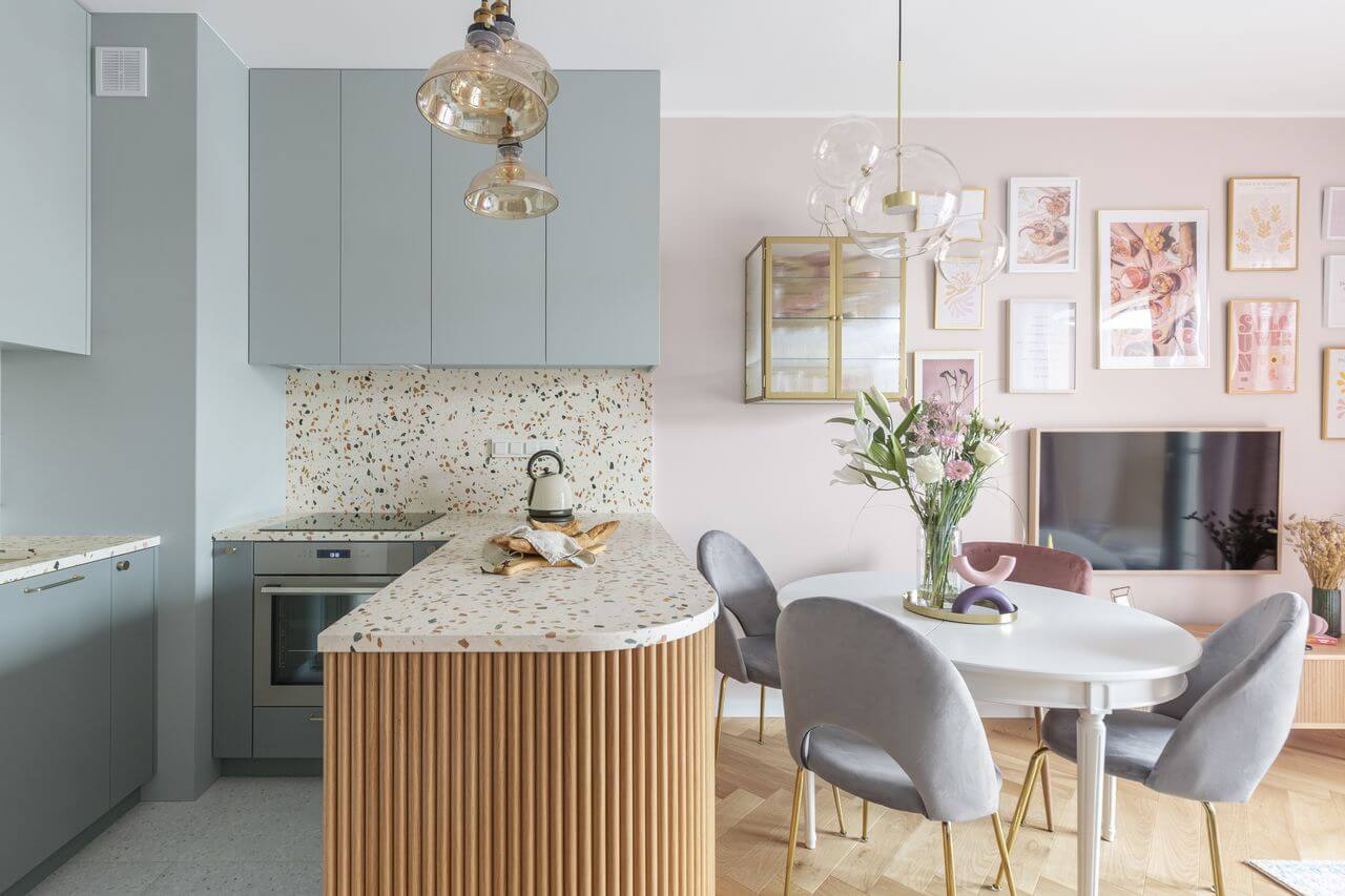 60平女性公寓室内设计丨波兰华沙丨Decoroom（decoom.eu）-5