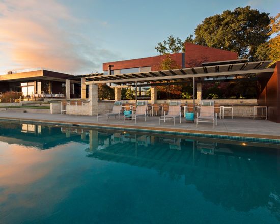 美国 Rolling Hills别墅  Louie Leu Architect-1