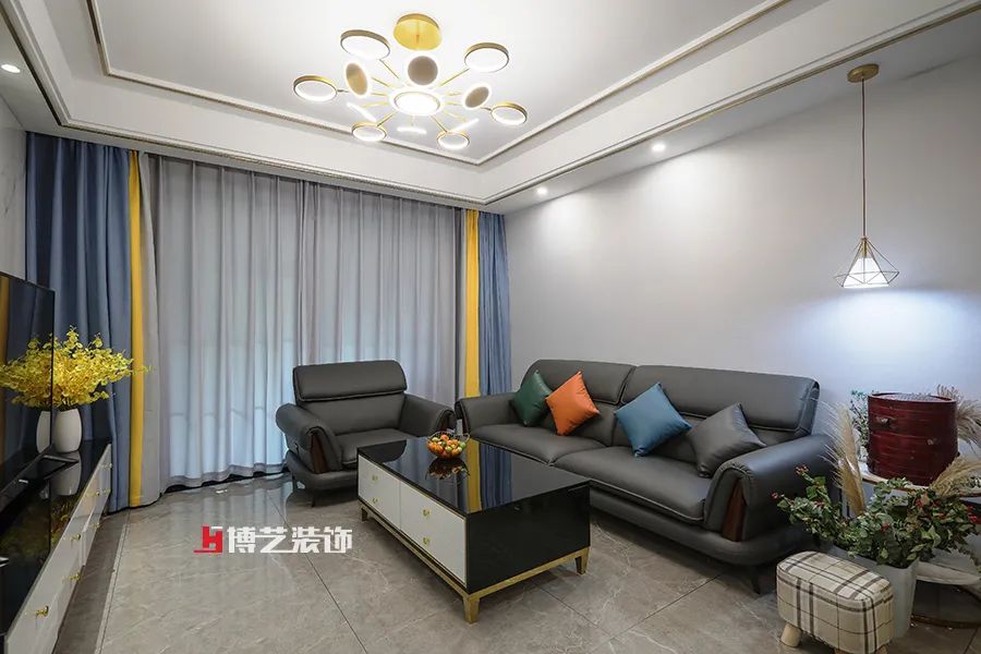 小宅变大家，平湖御龙湾现代简约设计-17