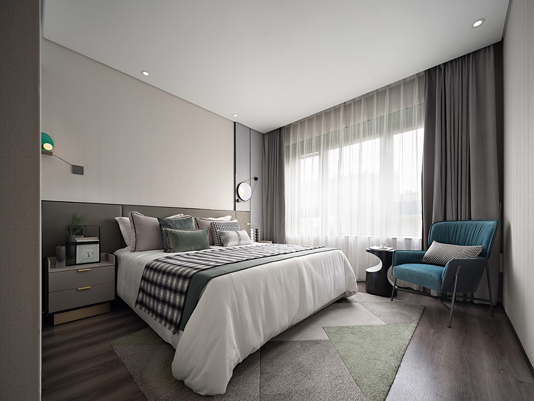 镇江财信筑和·尚书房 A1,A2 户型样板间设计丨中国镇江丨EHOO 易虎设计,陈涛室内设计-60