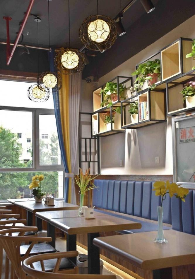 
济南水饺城手工包子铺装修设计舜禾出品 -6