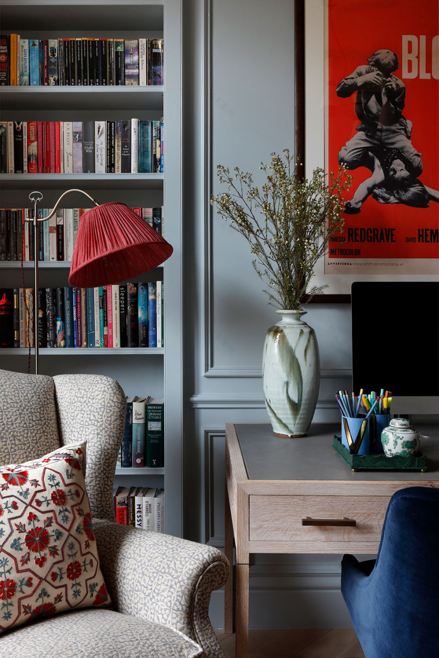 色彩斑斓的英伦风室内设计-5
