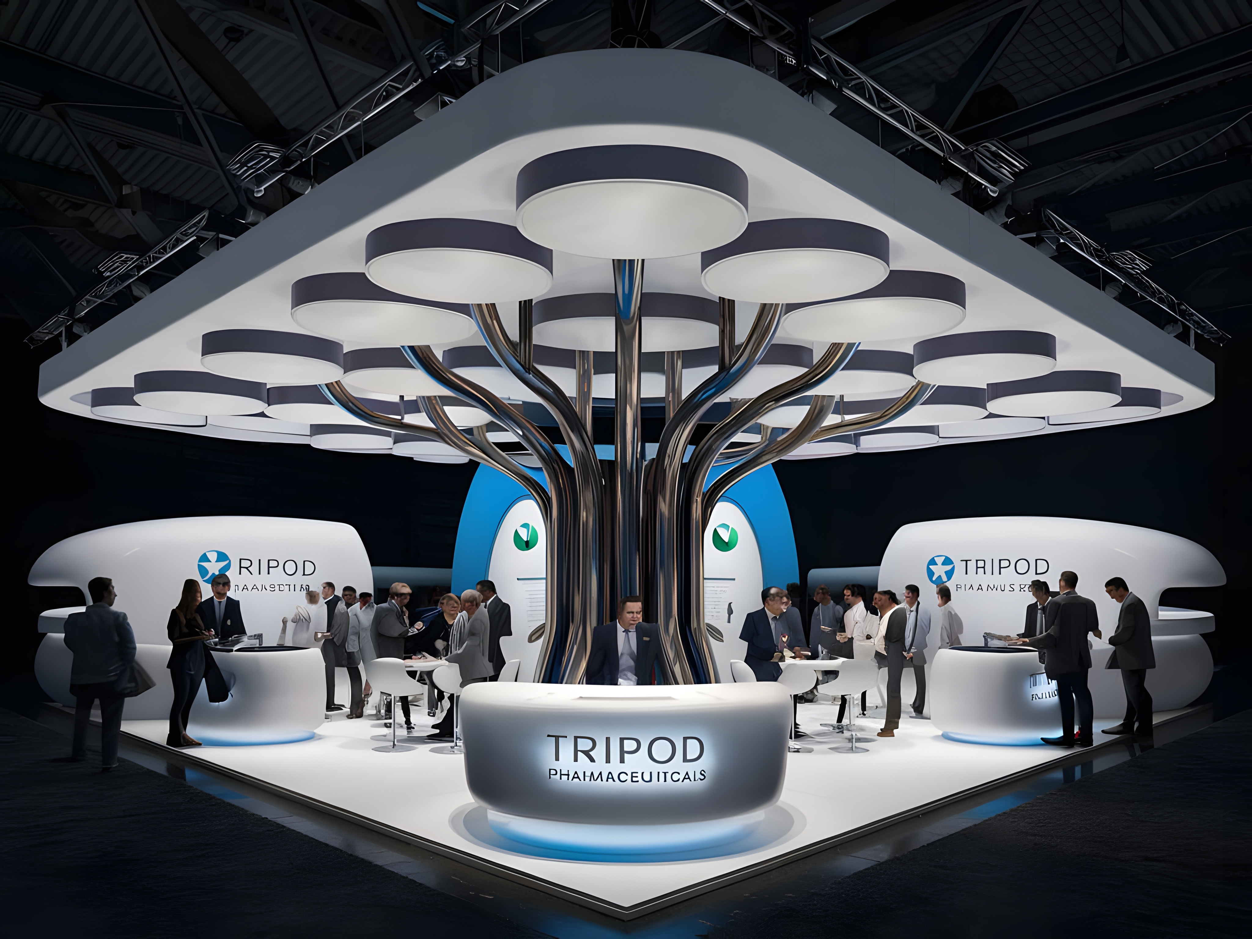 Personalized exquisite small booth-10