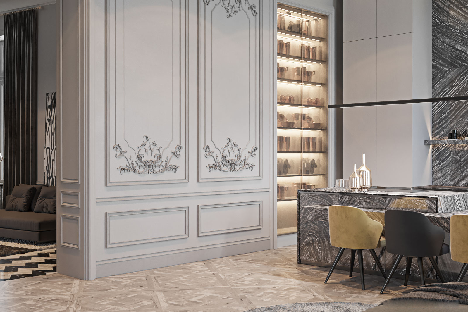 巴黎住宅设计丨法国巴黎-30