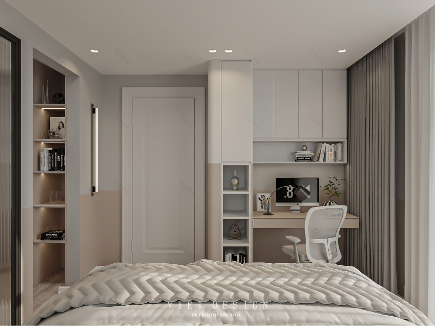 黄金别墅丨VIET Design-38