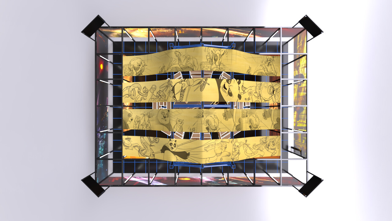 东方梦工厂展台设计-0