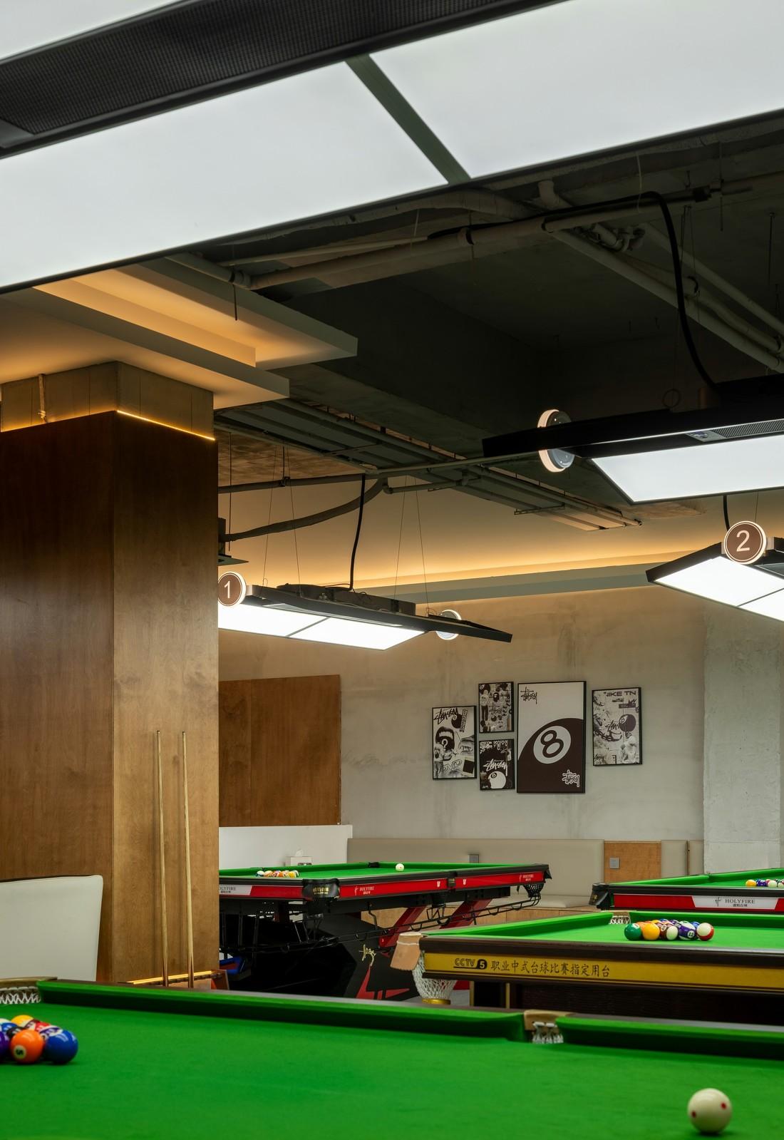 睿创质造 · 1200㎡台球会所-22
