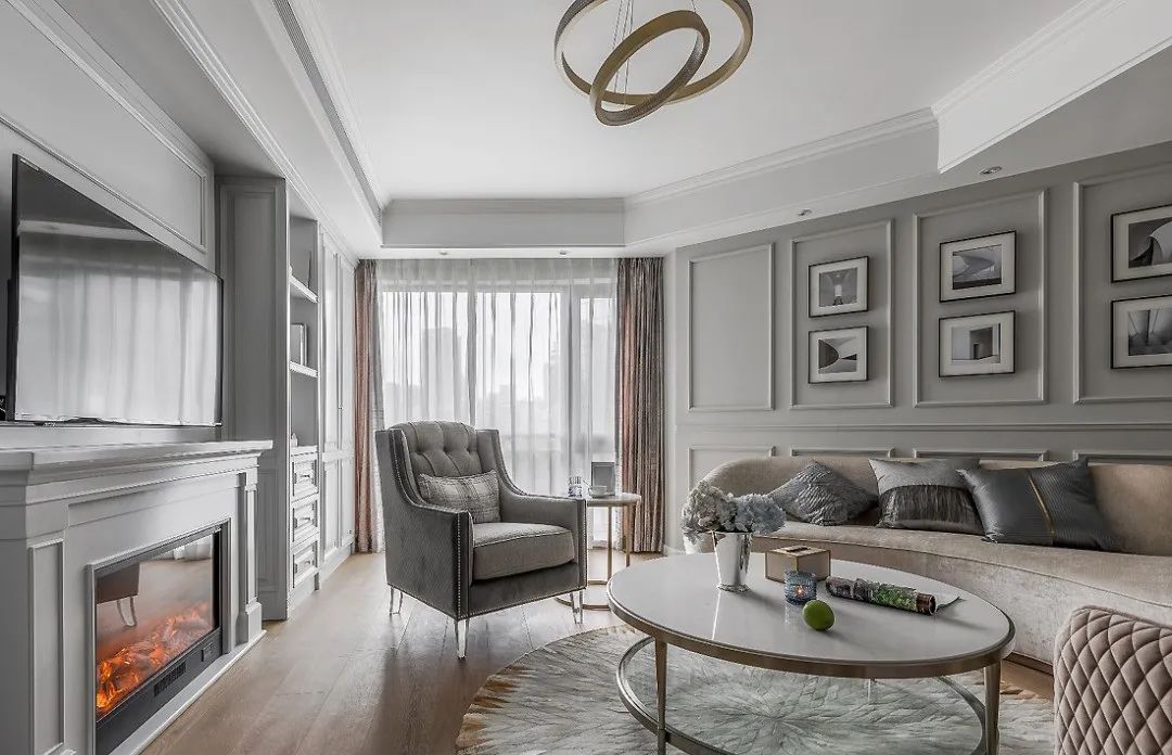 120㎡美式轻奢家居,精致优雅的时尚生活!-20