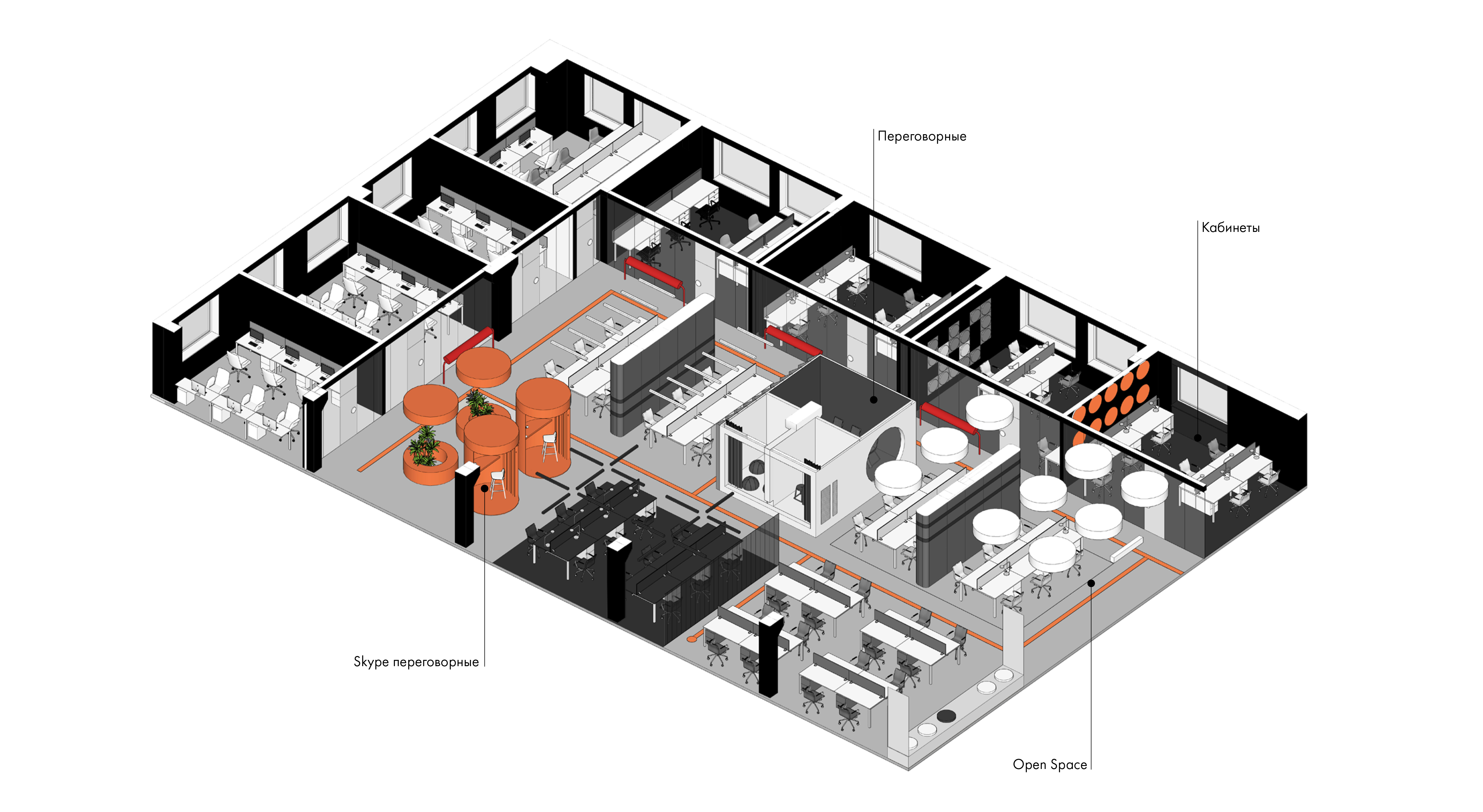 Workki 联合办公空间丨俄罗斯圣彼得堡丨Egor Bogomolov 等-8