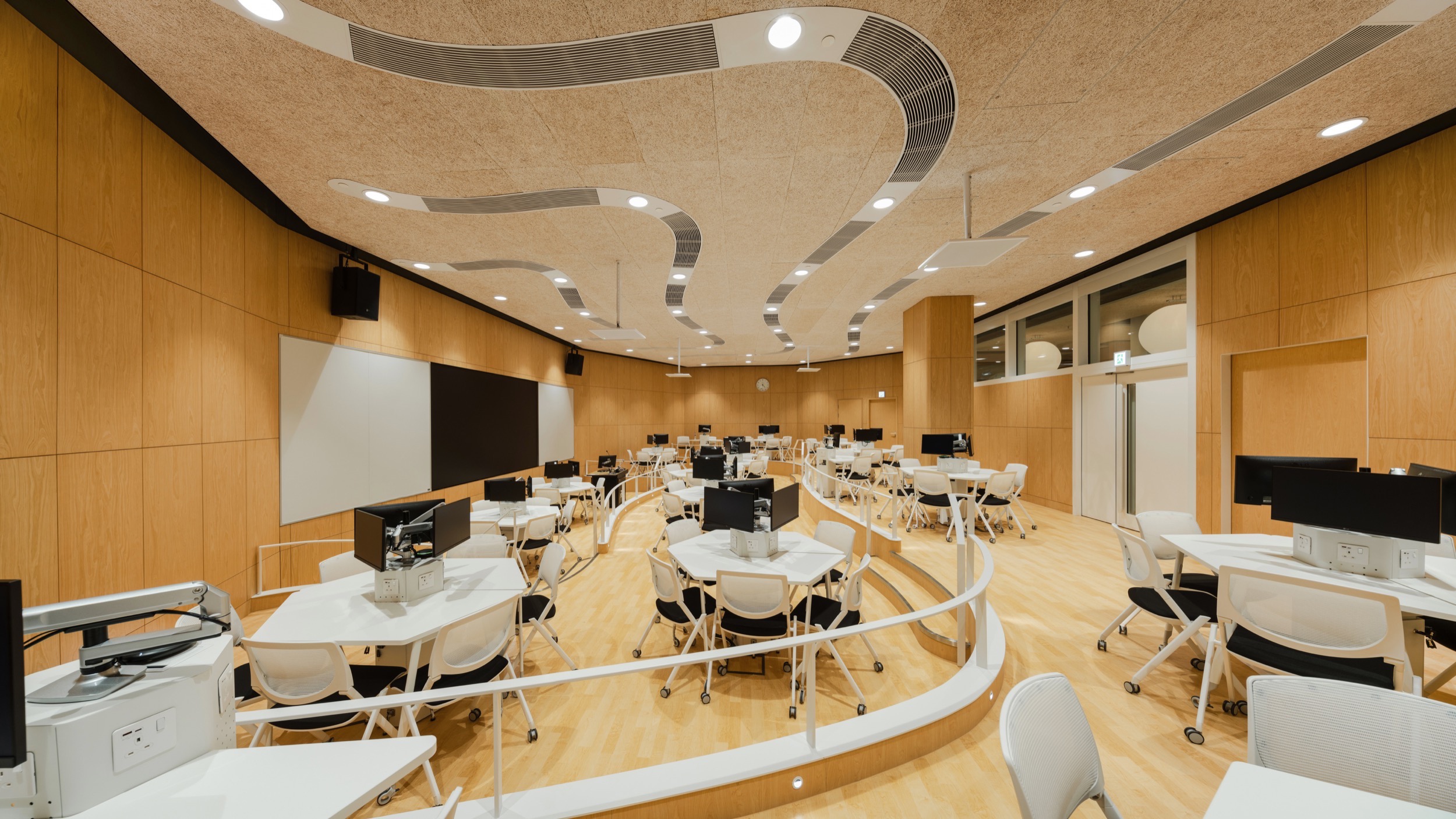 岭南大学翻转讲座厅丨中国香港丨Atelier Nuno-11