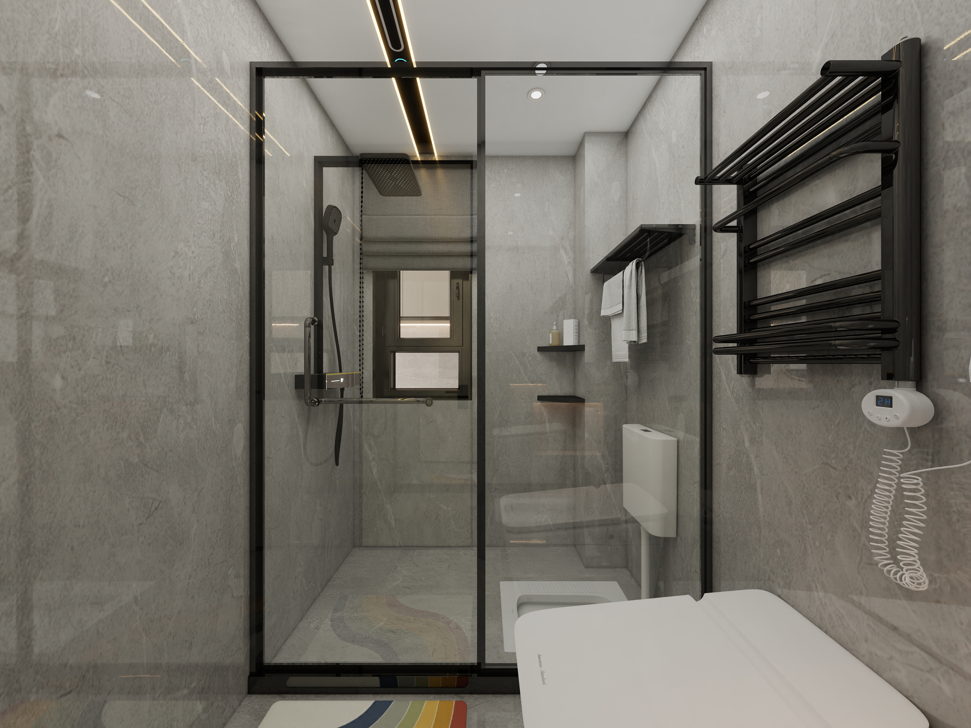 四川岳池御龙湾（214平方意式极简六居室）-84