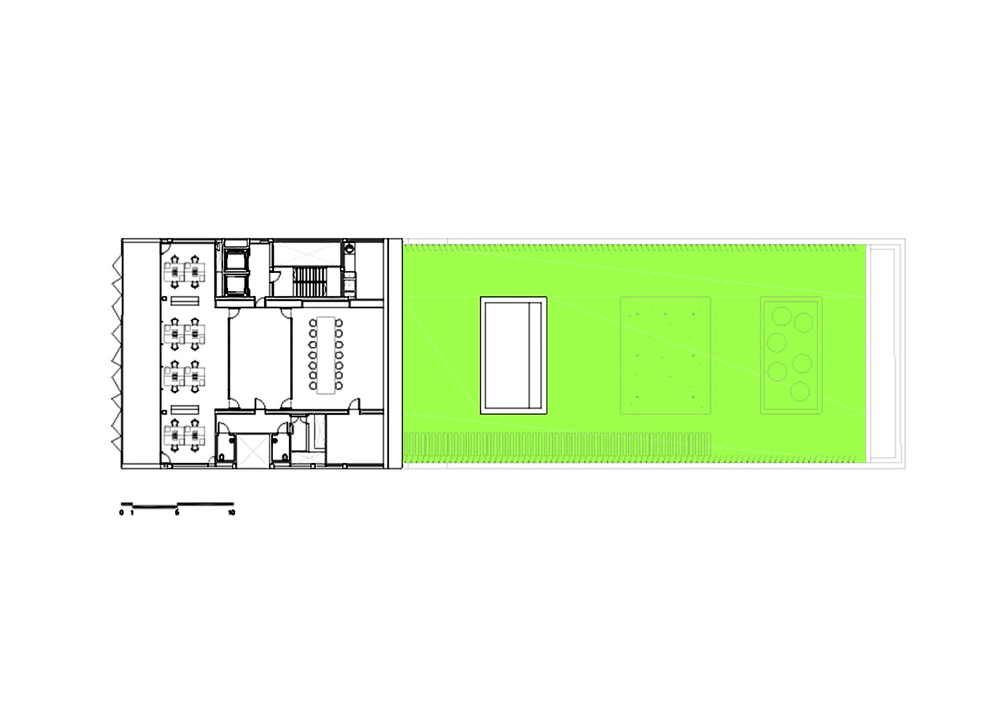 新学校大学中心 | 垂直校园的绿色设计-126
