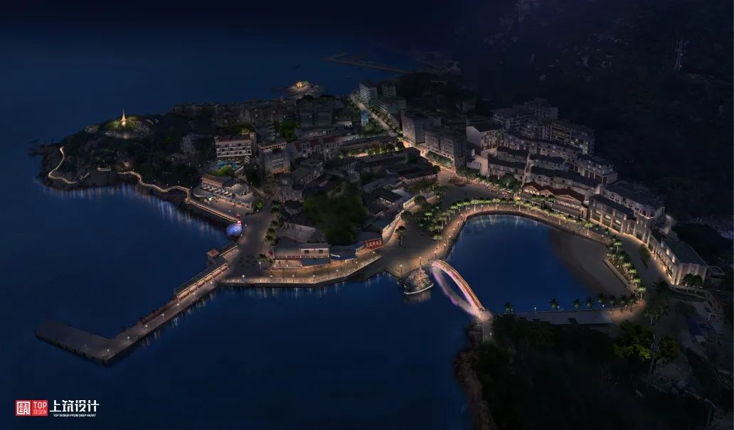 珠海外伶仃岛夜游景观设计丨中国珠海丨上筑国际照明设计（深圳）有限公司-5