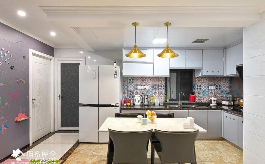 广州 125㎡三室一厅现代家居设计,满足一家三口成长需求-16