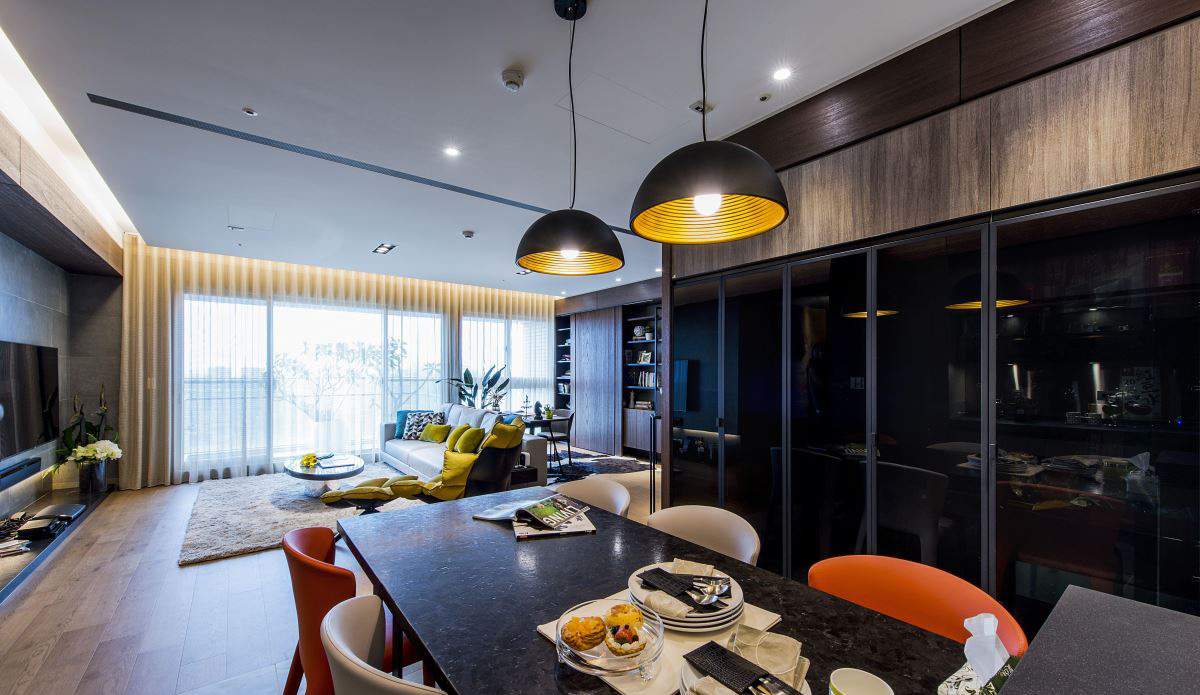 IS国际设计--35.8坪三房现代风-16