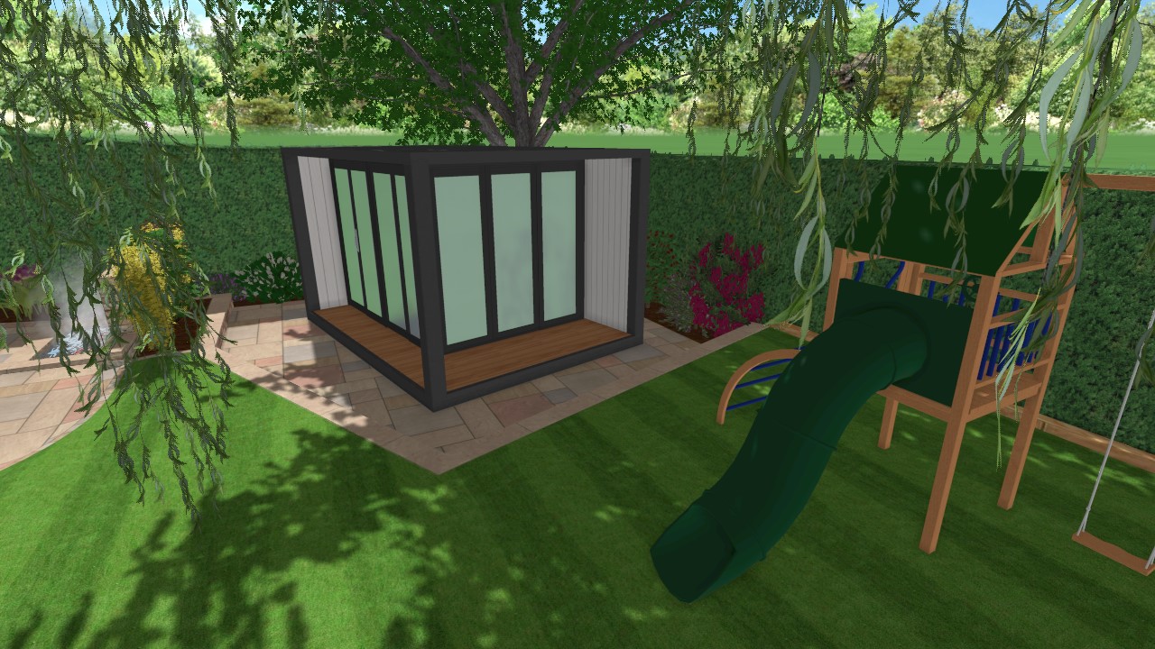 现代家庭花园丨Blue Iris Landscapes-7