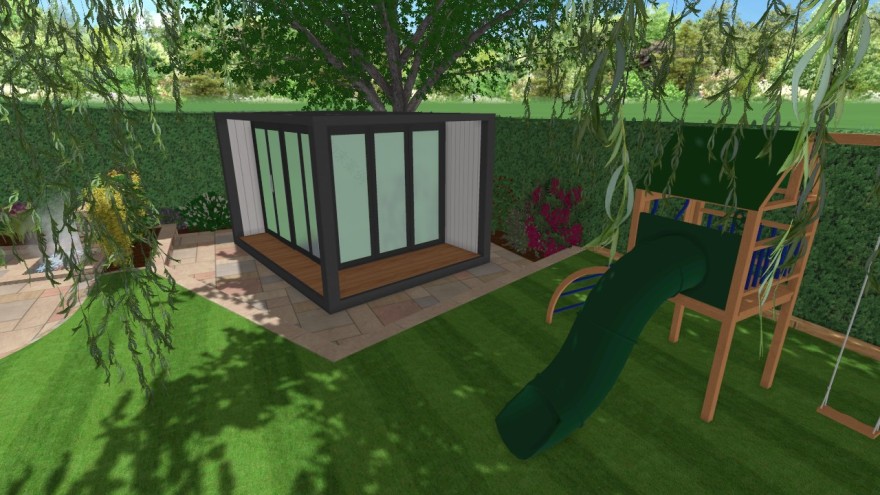 现代家庭花园丨Blue Iris Landscapes-7