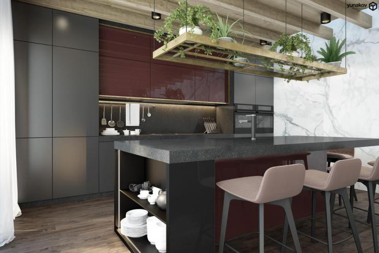 乌克兰基辅亚洲风住宅——和谐自然的人居环境-43