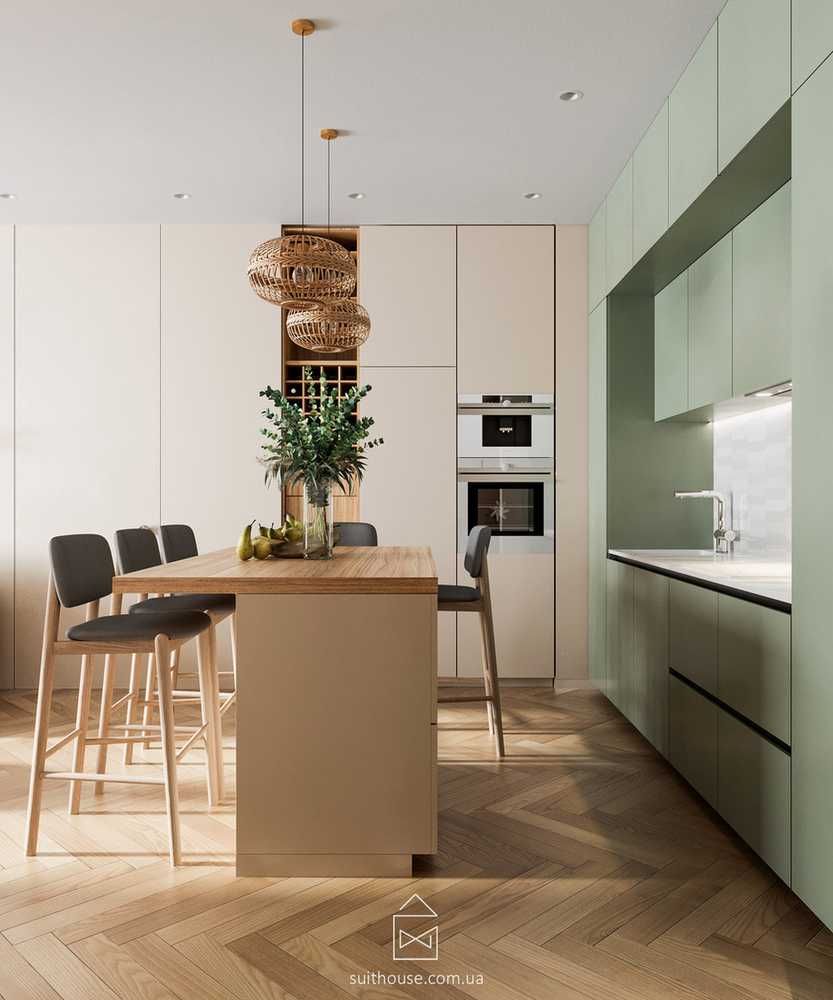 “Лайм”3室公寓生态风格设计项目丨乌克兰基辅丨Suit House（乌克兰）-39