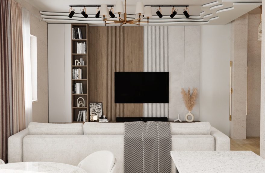 Warm Minimal Interior | Ground Floor-0