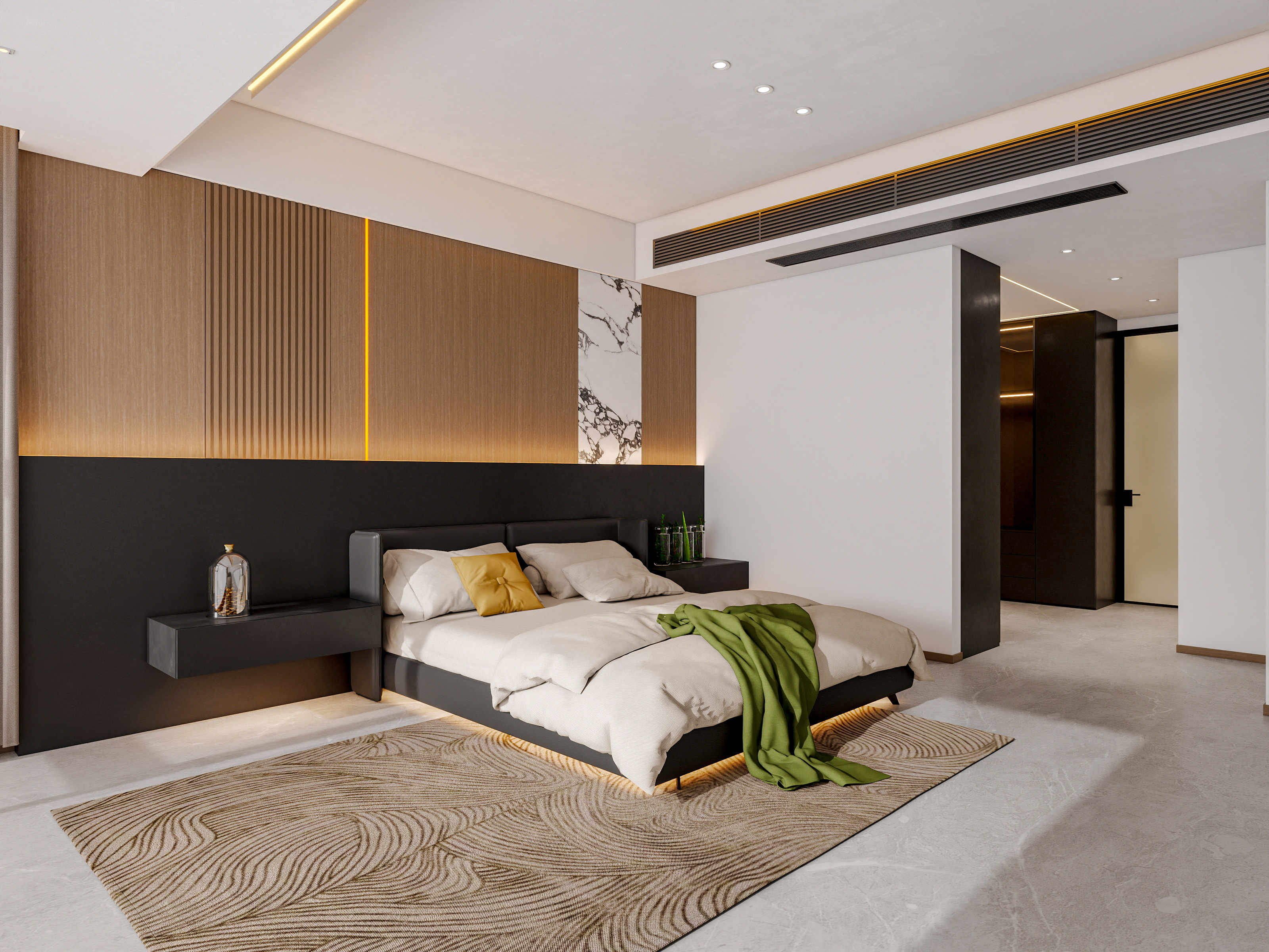 四川成都郫都春屿溪岸（295平方意式极简四居室）-38