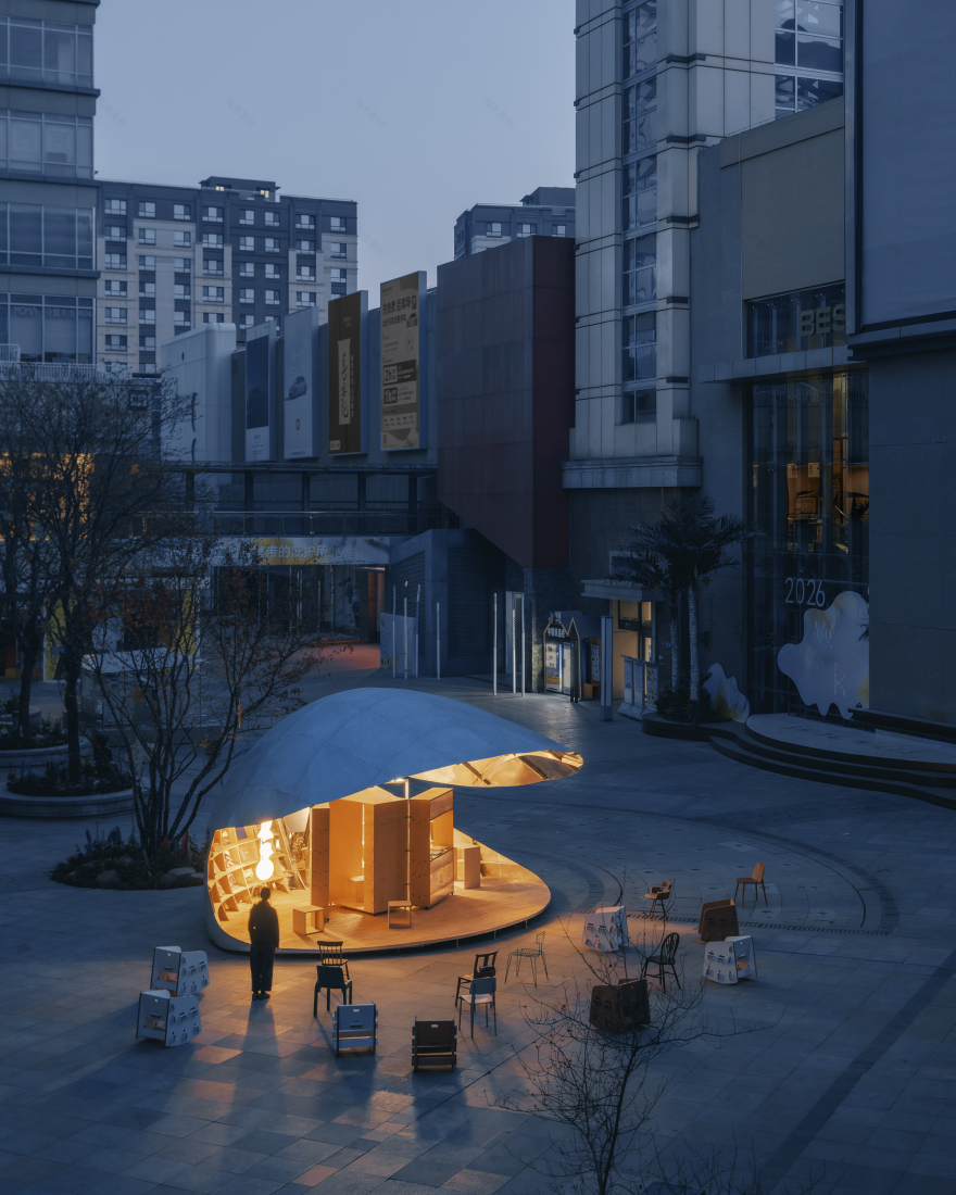 Shell Book Pavilion / LUO studio-47