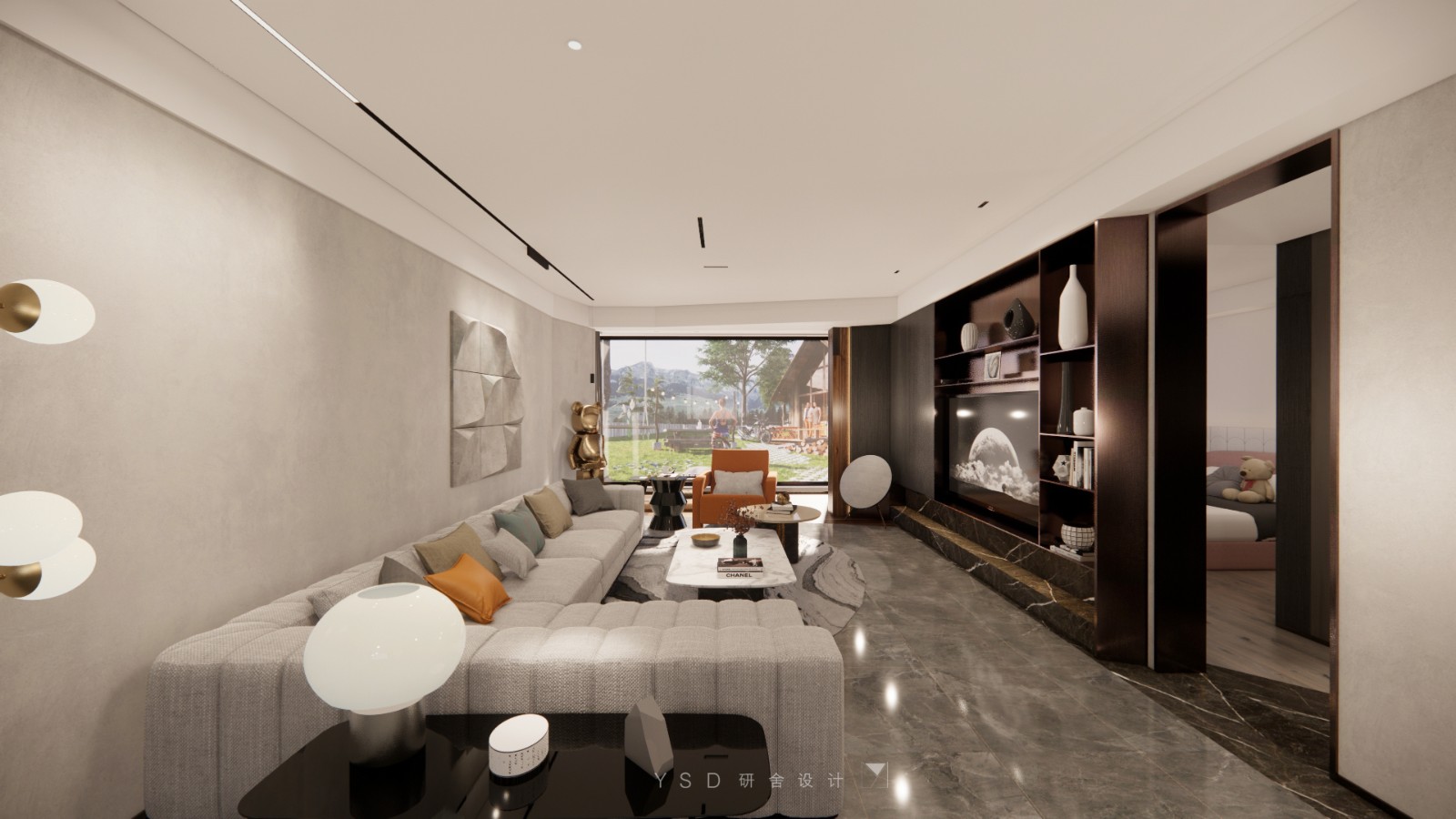 锦绣华府室内设计-3