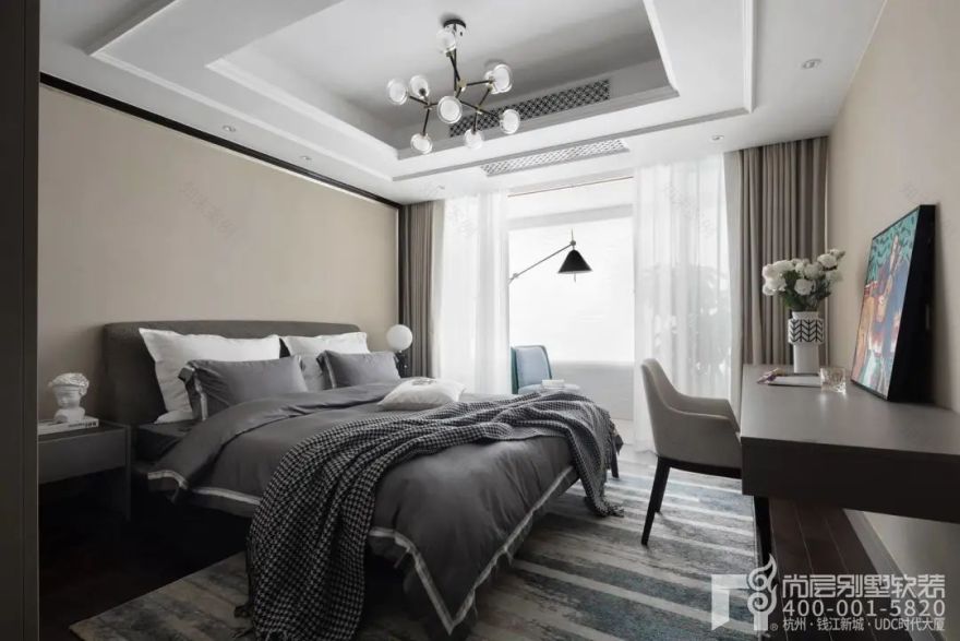 360m²现代简约别墅丨尚层别墅装饰-36