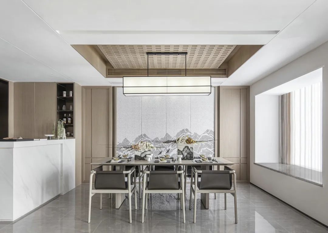 新中式家居设计 | 素雅风雅，演绎传统与现代交融之美-78