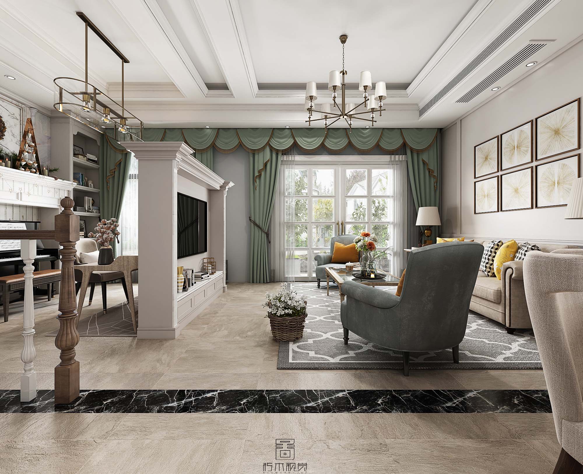 美式宁静致远【朽木视觉】-7